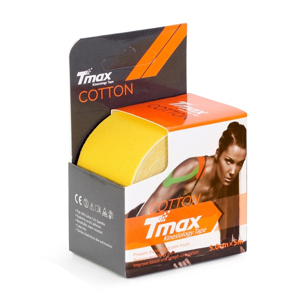 Extra Sticky Tape 5 см*5 м, желтый Tmax